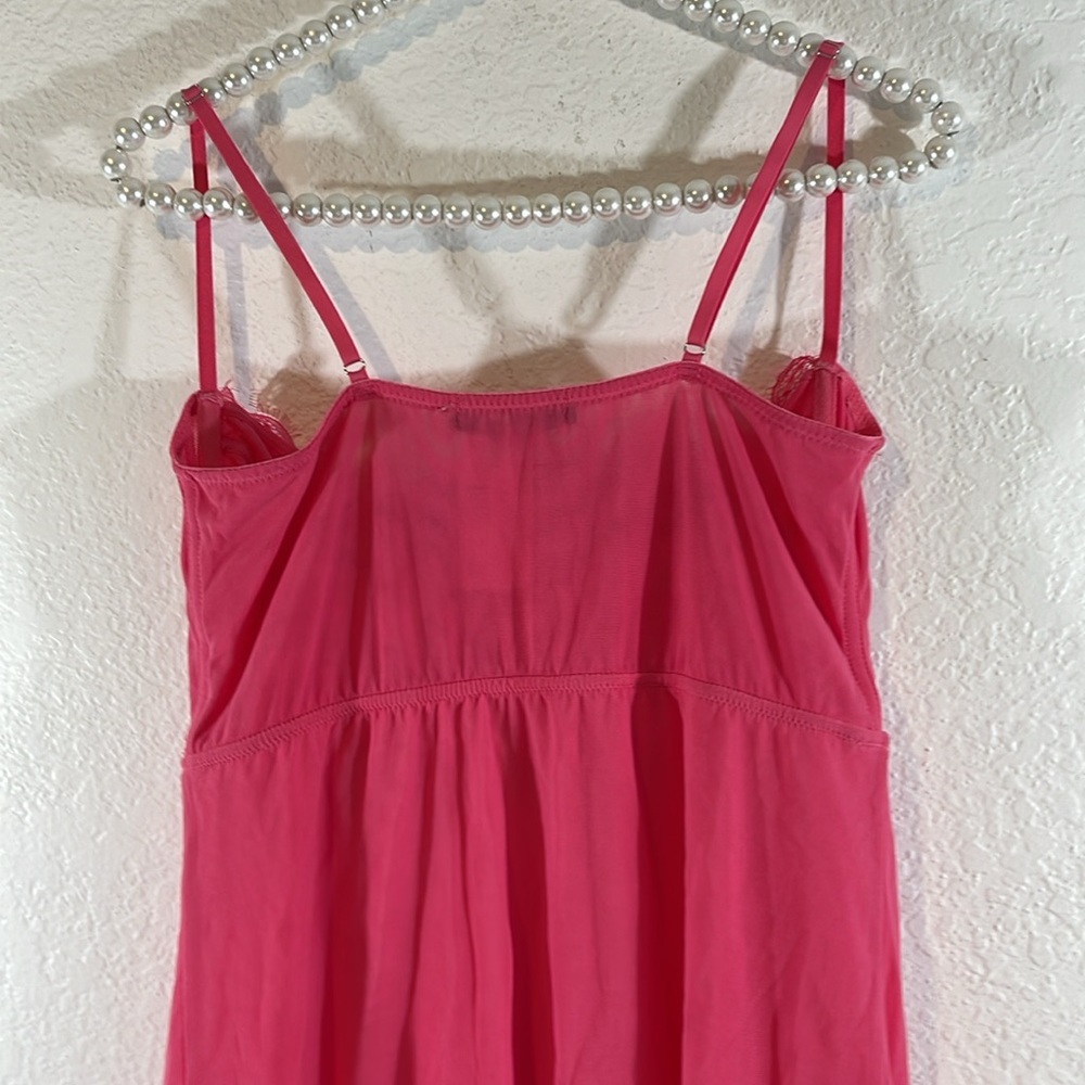 URBAN OUTFITTERS PINK Lace Corset Dress Pink Lace Size Large NEW - Picture 6 of 11